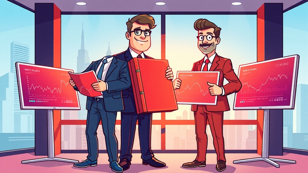 CMA vs 파킹통장, 뭐가 좋을까? (cartoon 스타일)