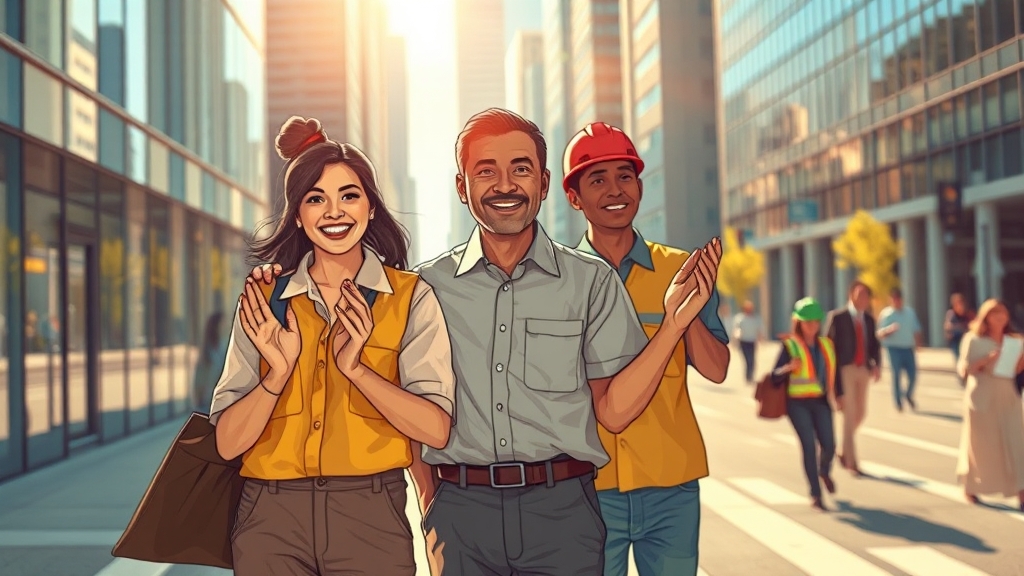 근로자의 날, 알바생도 해당될까요? (illustration 스타일)