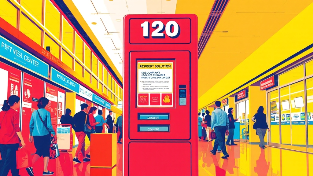 긴급 민원 대처법 (popart 스타일)