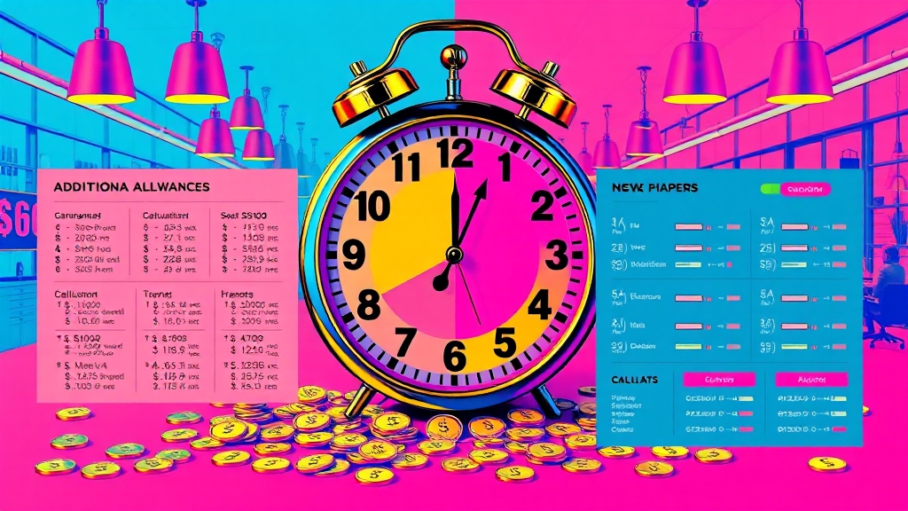 근무 시 가산수당 계산법 (popart 스타일)