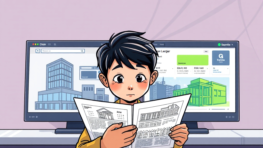 정부24 vs 세움터: 단계별 가이드 (cartoon 스타일)