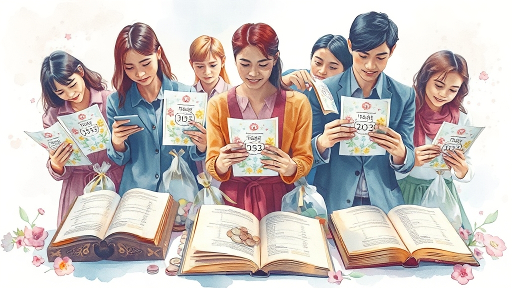 저축 습관, 미래를 위한 투자 (watercolor 스타일)