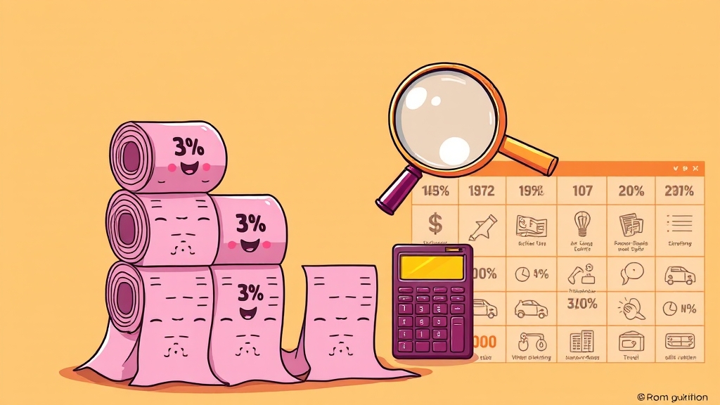 3.3% 세금, 얼마나 돌려받을까요? (cartoon 스타일)