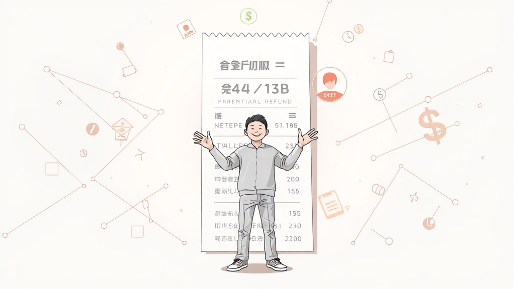 홈택스 vs 삼쩜삼, 나에게 맞는 선택은? (illustration 스타일)