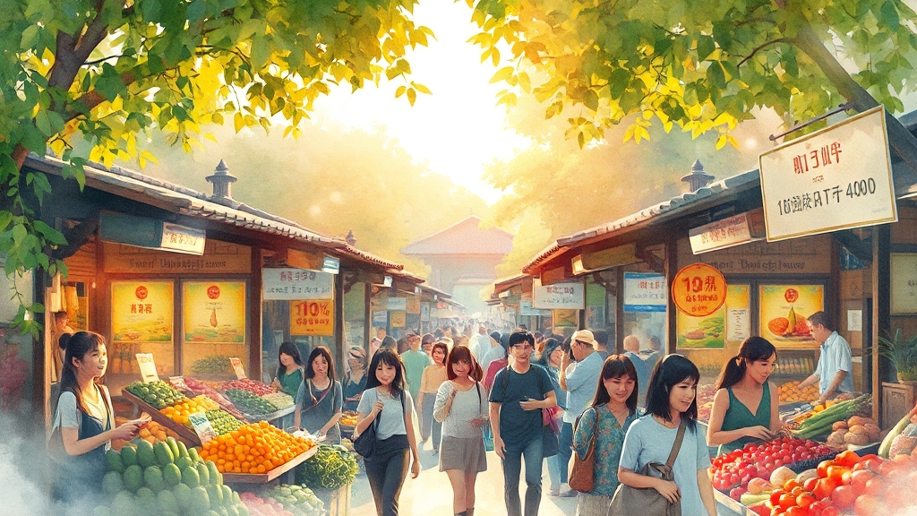 온누리상품권, 왜 좋을까요? (watercolor 스타일)
